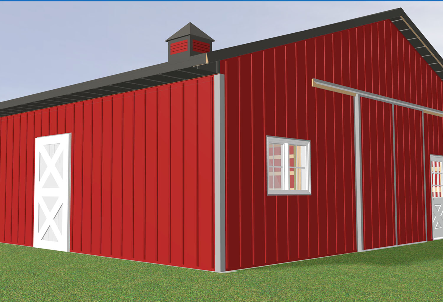 Equestrian Smartbuild side view 2