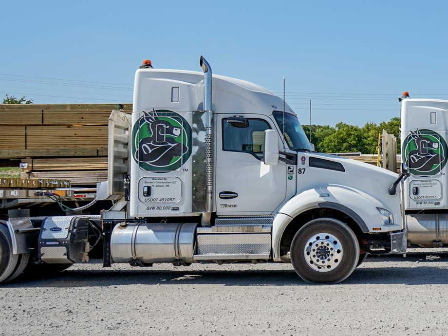 Burrow's fleet trucks