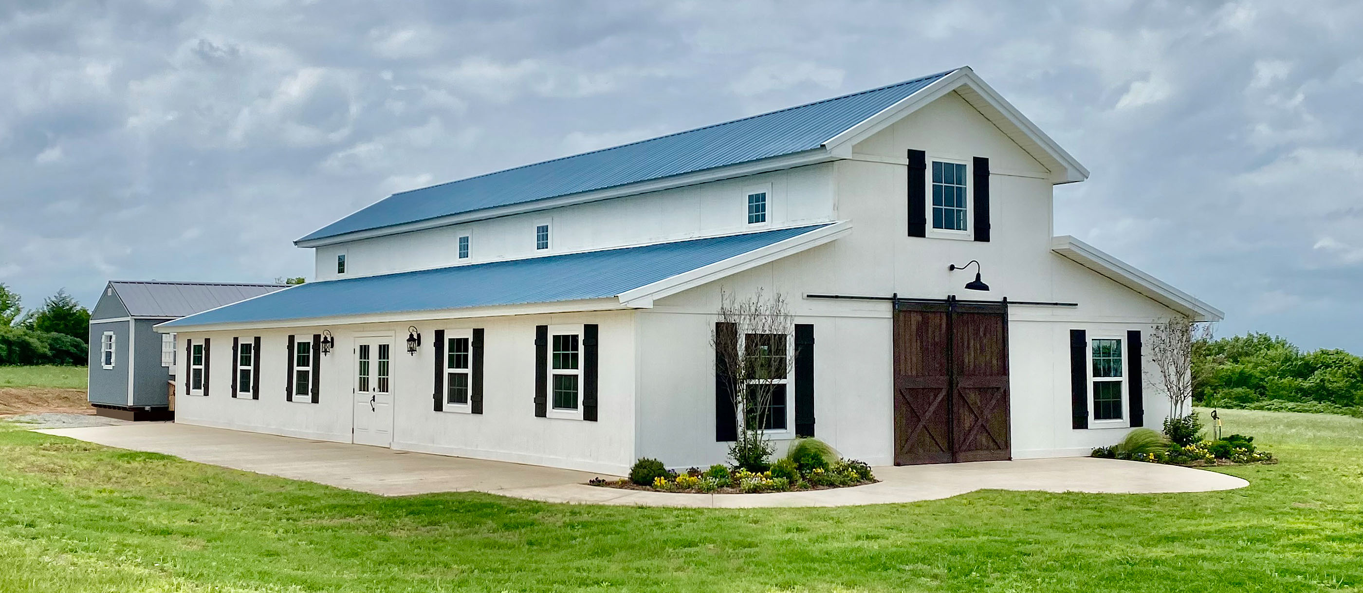 Burrows post frame commercial building